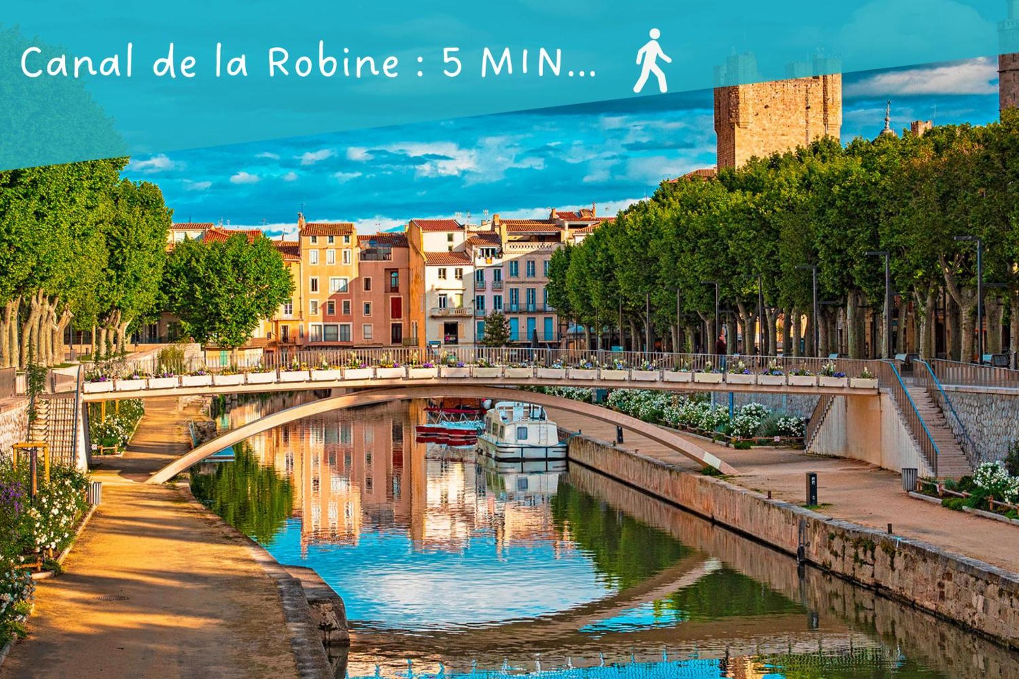 Charmant Duplex - Narbo Appart Narbonne Dış mekan fotoğraf